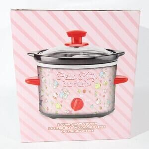 Hello Kitty and Friends Pink Hearts Slow Cooker